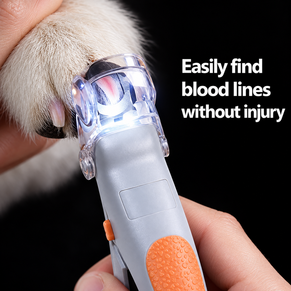 🐾 LED Pet Nail Clippers – Safer, Easier Trimming for Dogs & Cats