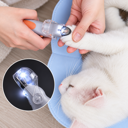 🐾 LED Pet Nail Clippers – Safer, Easier Trimming for Dogs & Cats