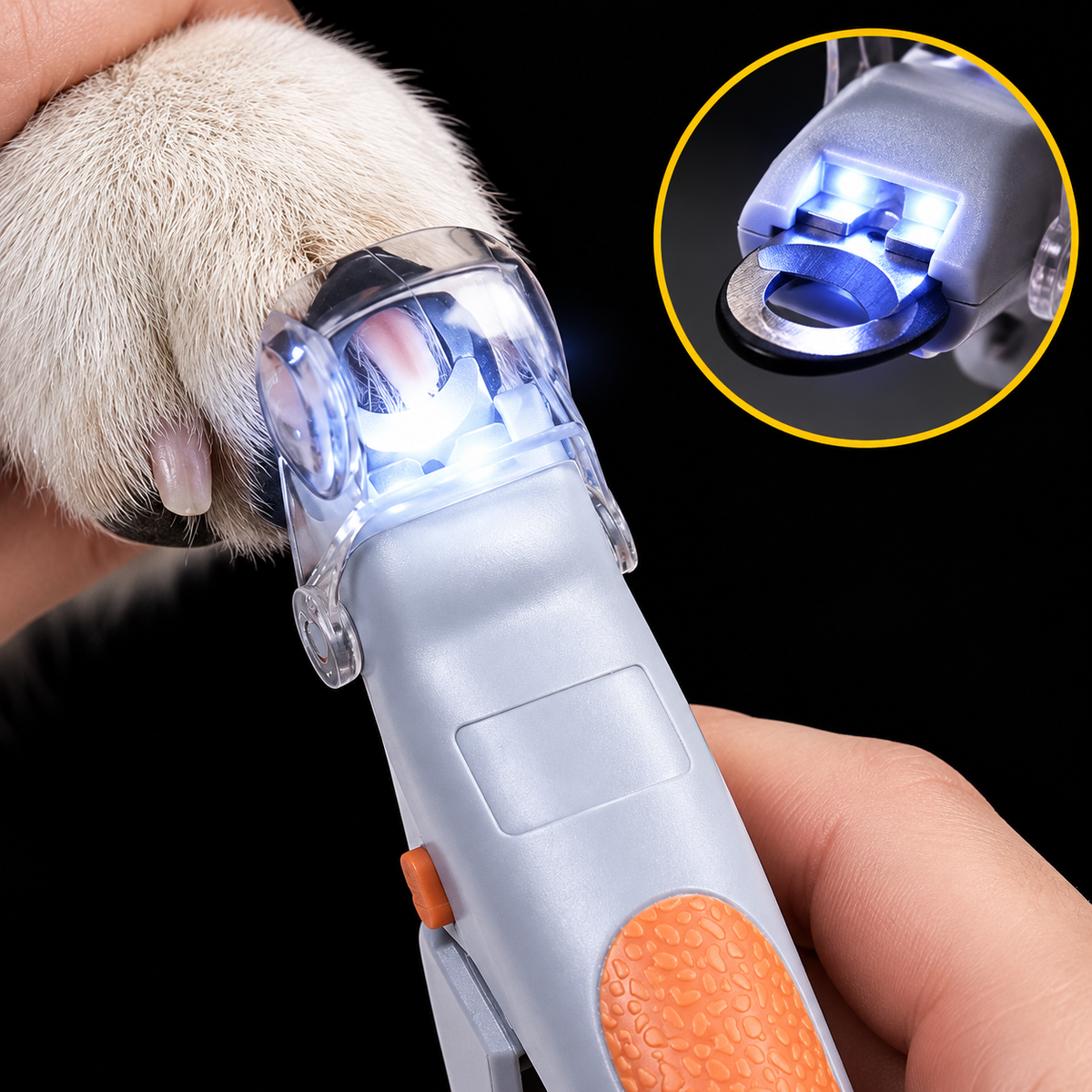 🐾 LED Pet Nail Clippers – Safer, Easier Trimming for Dogs & Cats